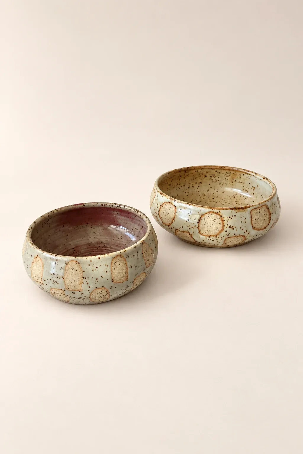 Pebble bowls — handmade Kachi ceramic tableware