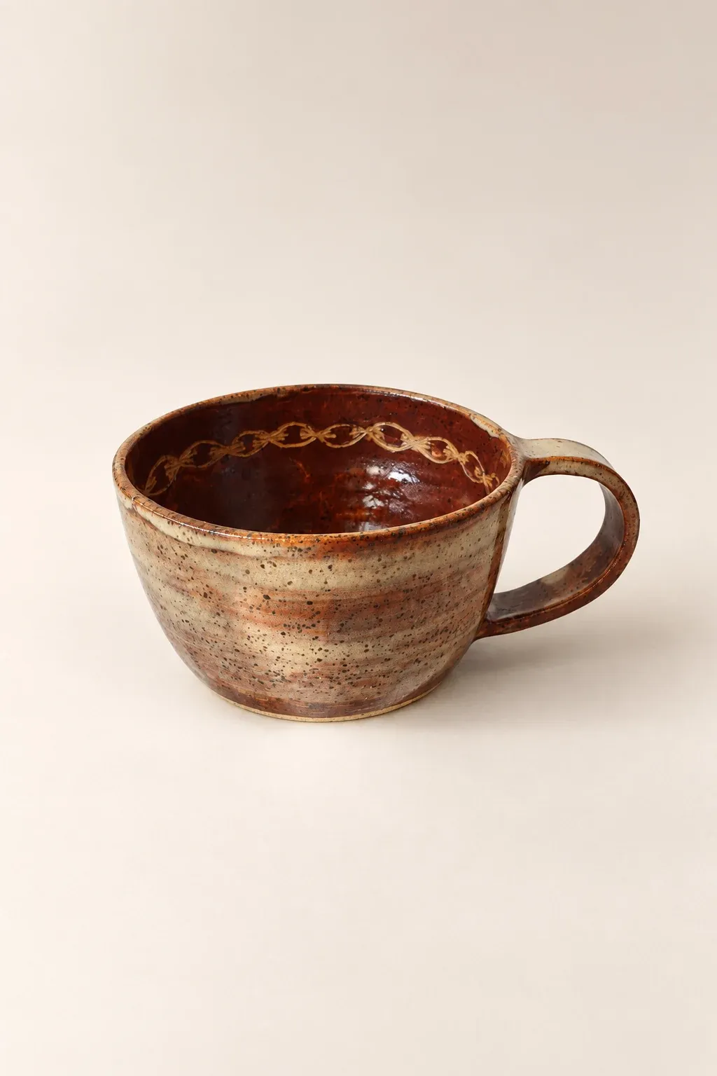 Rust glaze cup — handmade Kachi ceramic cups & mugs